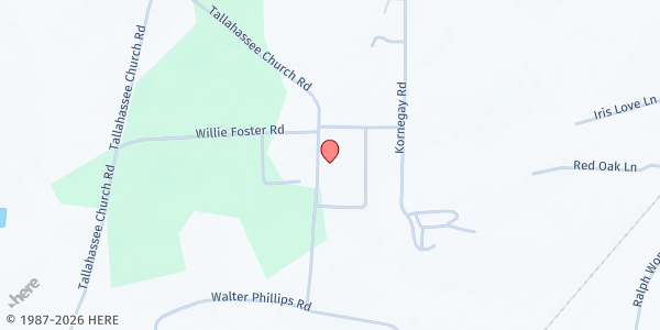 Map showing FreeThem Ministry at 143 Tallahassee Church Rd., Hazelhurst, GA