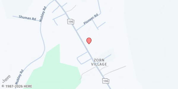 Map showing Immanuel Christian Center at 4727 GA Highway 196 W, Hinesville, GA