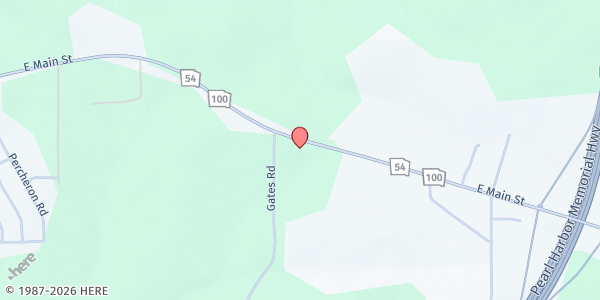 Map showing La Casa Del Alfarero at 1623 E. Main St., Hogansville, GA