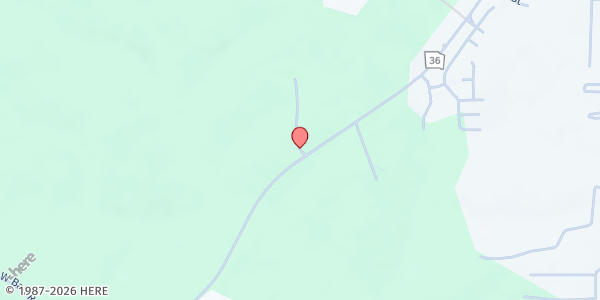 Map showing Joshua's Place Church at 114 Duffey Rd., Jackson, GA