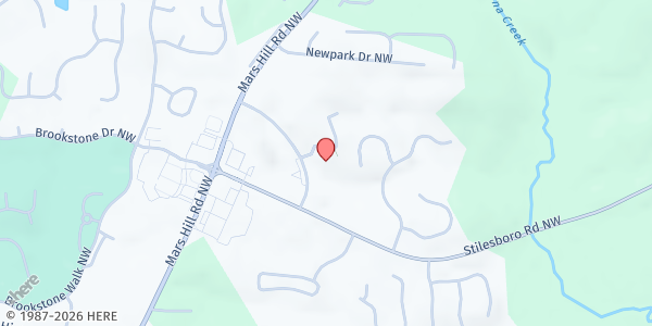 Map showing Northwest Family YMCA at 1700 Dennis Kemp Ln. NW, Kennesaw, GA