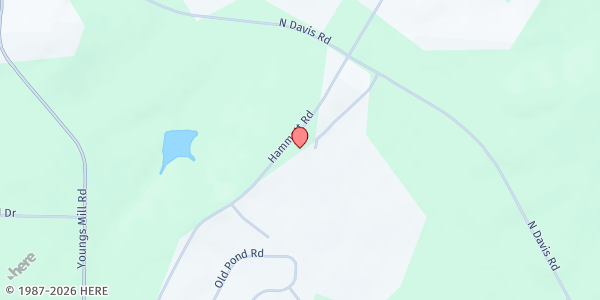 Map showing Faith Baptist Church at 552 Hammett Road, LaGrange, GA