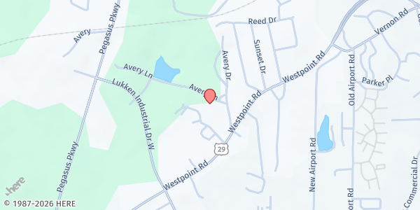 Map showing The Pathway Home Foundation at 2170 W. Point Rd. #3, LaGrange, GA