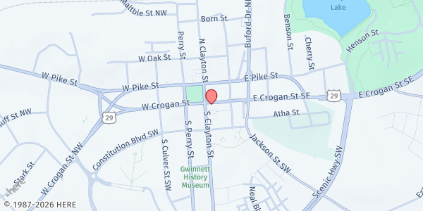 Map showing The Salvation Army - Gwinnett County at 3455 Sugarloaf Pkwy., Lawrenceville, GA