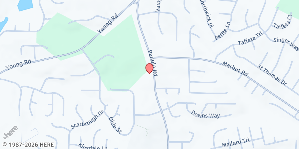Map showing El Shaddai Christian Worship Ministry, Inc. at 1971 Panola Road, Lithonia, GA