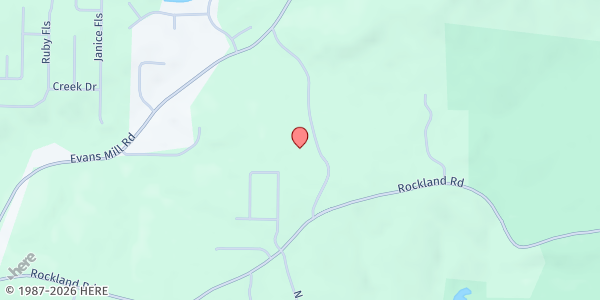Map showing Lithonia Seventh Day Adventist Church at 3533 Ragsdale Rd, Lithonia, GA