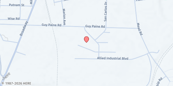 Map showing Fathers Among Men, Inc - Macon at 600 Guy Paine Road, Macon, GA