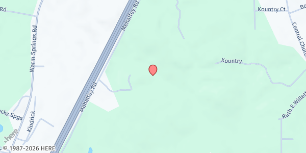 Map showing The River of Columbus - Midland at 10516 Mehaffey Road, Midland, GA