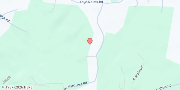 Map showing Huff Grove Baptist Church at 396 Pittman Matthews Rd., Nicholson, GA