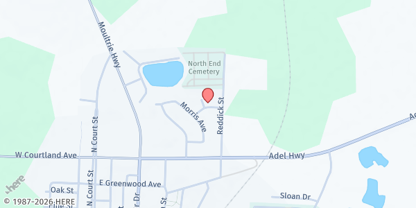 Map showing empowerment & improvement CRC, Inc. at 706 Meadow Road, Quitman, GA