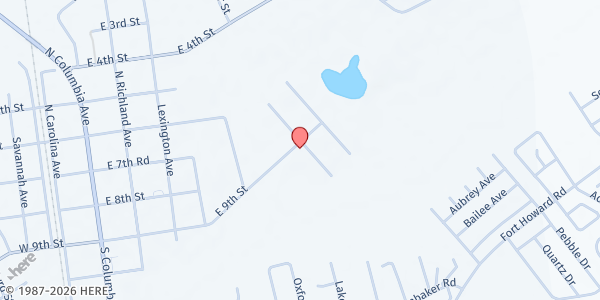 Map showing The Helpers Nest at 101 S. Boyd St., Rincon, GA