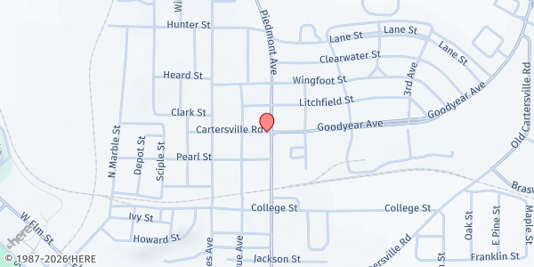 Map showing Holy Manna Ministries, Inc - Corporate Office at 410 Industrial Dr., Rockmart, GA