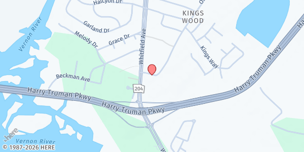 Map showing EAST COMPASSION COMMUNITY CENTER at 9150 Old Montgomery Road, Savannah, GA