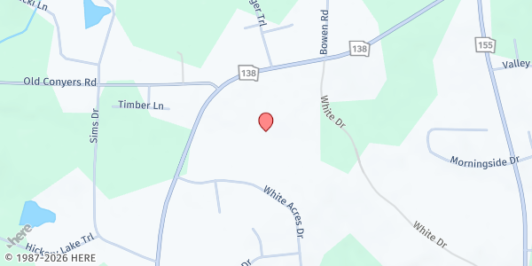 Map showing Grace Community Development Initiative at 2178 GA-138, Stockbridge, GA