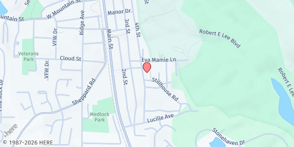 Map showing In Touch In Need Food Pantry at 853 4th Street, Stone Mountain, GA