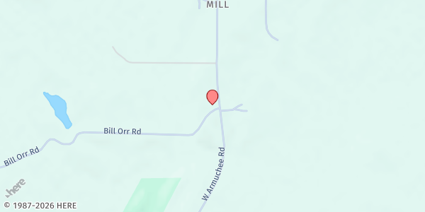 Map showing Pleasant Hill United Methodist Church at 4686 W Armuchee Rd, Summerville, GA