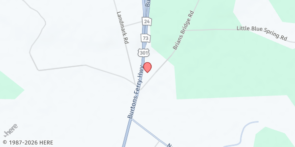 Map showing Shechinah Worship Center at 2830 Burtons Ferry Hwy., Sylvania, GA