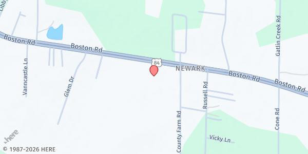 Map showing Vision of Hope Missionary Baptist Church at 12176 U.S. 84, Thomasville, GA