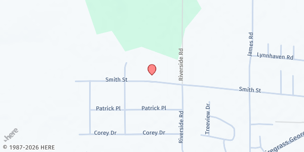 Map showing Second Chance Ministry of Georgia at 2366 Smith Street, Valdosta, GA