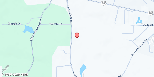 Map showing High View Church at High View Church, Villa Rica, GA