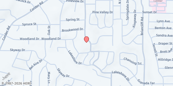 Map showing A New Beginning - Un Nuevo Comienzo at 425 South Houston Road, Warner Robins, GA