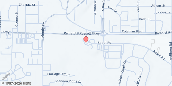 Map showing Suffered In Silence, Inc. at 1000 Corporate Pointe, Warner Robins, GA