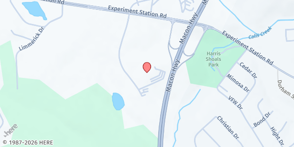 Map showing University of North Georgia - Oconee Campus - Bishop Hall at 1201 Bishop Farms Pkwy., Watkinsville, GA