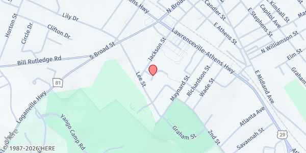Map showing SAY In Need, Inc at 34 Village Court Unit 147, Winder, GA