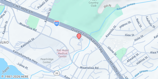 Map showing Life Christian Church - Produce Distribution at Various school locations, Honolulu, HI