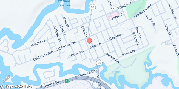 Map showing Surfing the Nations (Walk Up) - 64 Ohai St. at 64 Ohai St., Honolulu, HI