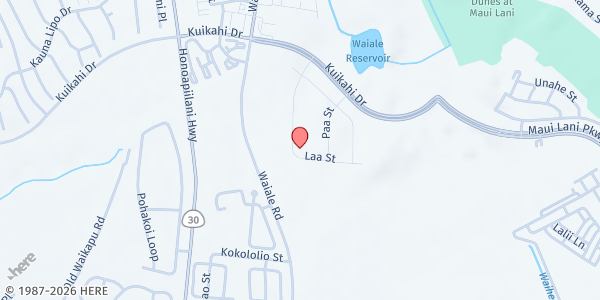 Map showing In His House of Restoration at 63 La'a Street, Kahului, HI