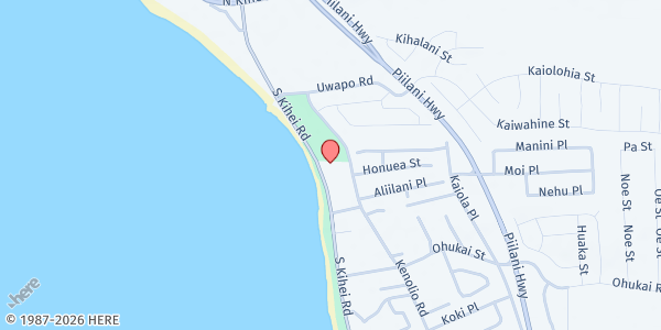 Map showing Keolahou Church at 177 S. Kihei Rd., Kihei, HI