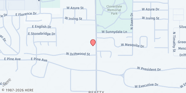 Map showing Cloverdale HUB 365 at 915 N Cloverdale Rd, Boise, ID