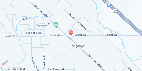 Map showing Employment & Training - Community Council of Idaho at 317 Happy Day Blvd #180, Caldwell, ID