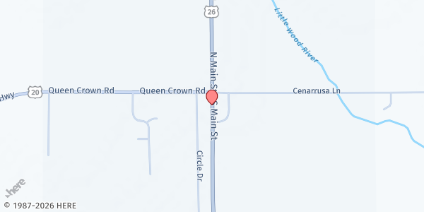 Map showing Boyd Stocking Memorial Pavilion Carey at Boyd Stocking Memorial Pavilion, Carey, ID