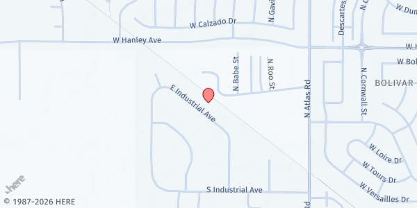 Map showing Community Action Partnership - Coeur d'Alene at 4144 Industrial Loop, Coeur d'Alene, ID