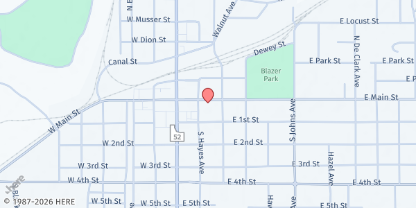 Map showing Western Id Community Action - Emmett at 213 E Main St, Emmett, ID