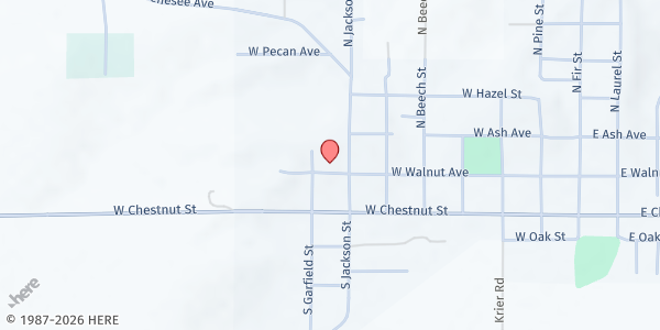 Map showing Latah County Mobile Pantry - Genesee at 138 Jackson St, Genesee, ID