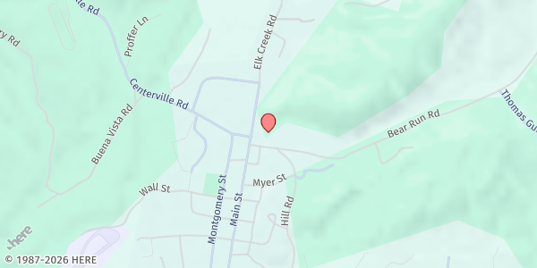 Map showing Boise Basin Senior Citizens and Food Pantry at 102 Bear Run Rd, Idaho City, ID