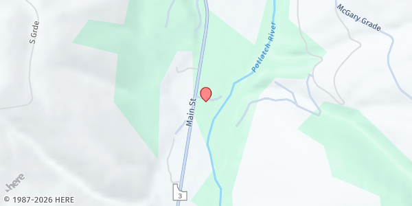 Map showing Centennial Park Juliaetta at Centennial Park, Juliaetta, ID