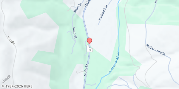 Map showing Juliaetta Baseball Field Overflow Parking at State Hwy 3, Juliaetta, ID