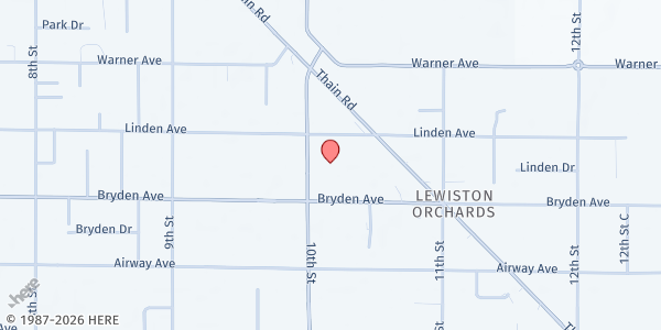 Map showing Idaho Foodbank Pantry - Lewiston at 3331 10th Street, Lewiston, ID