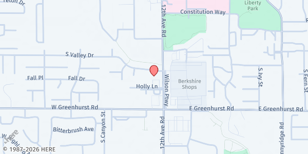 Map showing Victorious New Beginnings - Food Distribution Center at 119 S Valley Dr, Nampa, ID