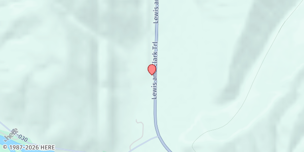 Map showing Lemhi County Mobile Pantry - North Fork at 2072 Hwy 93 N, North Fork, ID