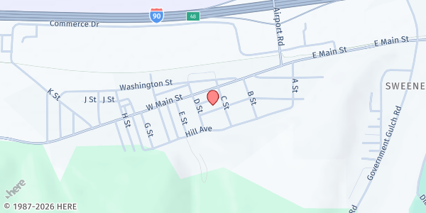 Map showing Light The Way at 306 Northview Ave, Smelterville, ID