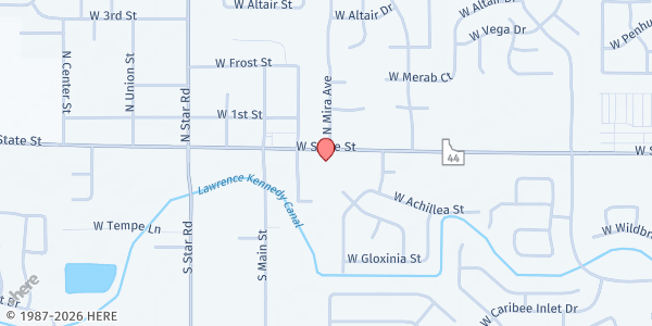 Map showing Star Food Bank at 10775 State St, Star, ID