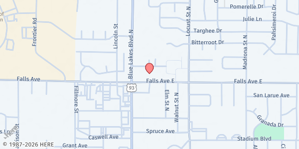 Map showing Community Council of Idaho - Twin Falls at 1139 Falls Ave East Ste B, Twin Falls, ID