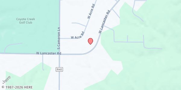 Map showing Anglican Charities - Bartonville at 7561 W Lancaster, Bartonville, IL