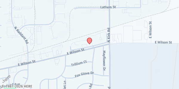 Map showing Mercy Housing at 1259 E. Wilson Street, Batavia, IL