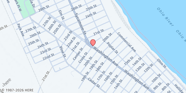 Map showing Daystar Community Program at #1001, Cairo, IL